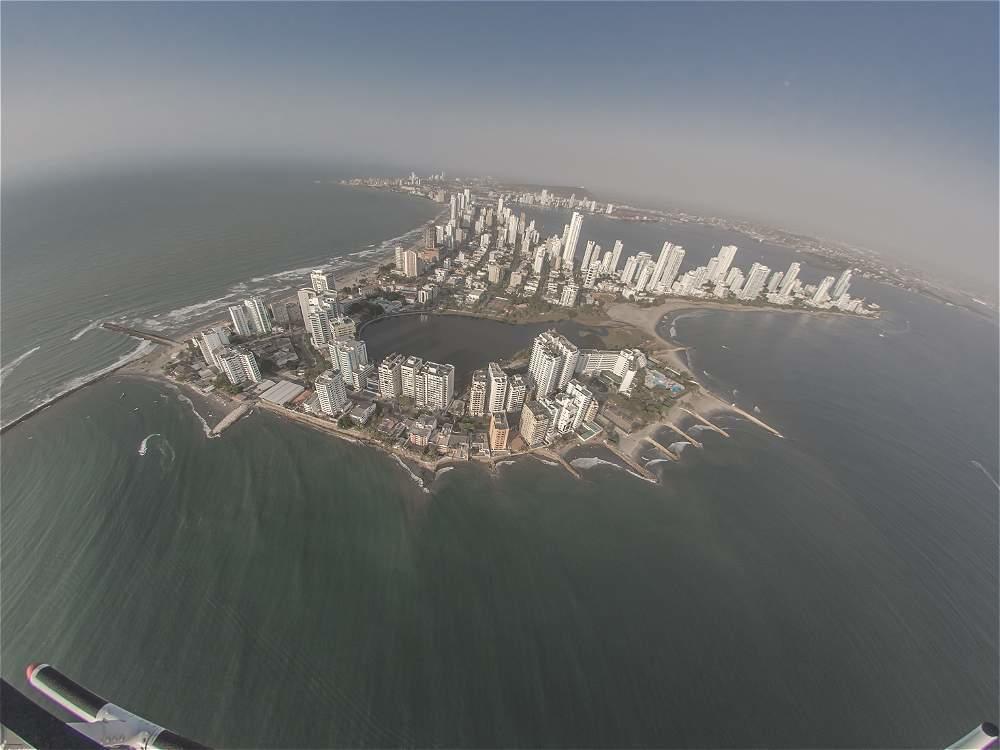 Apartamento Con Vista Al Laguito Y Al Mar Cartagena Exteriér fotografie